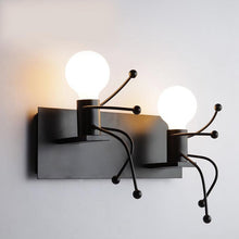 Load image into Gallery viewer, Double Head Modern Indoor Robot Wall Light